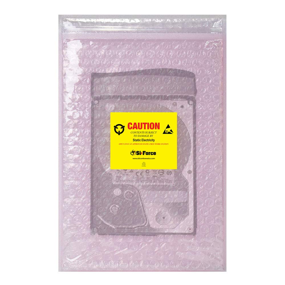 Anti Static Bubble Bags - 100 Pack Resealable Static Shielding Bags for Sensitive Electronics | Reusable ESD Protection | Perfect for Shipping, Storing & Protecting Computer Parts, Circuit Boards & Electronic Components