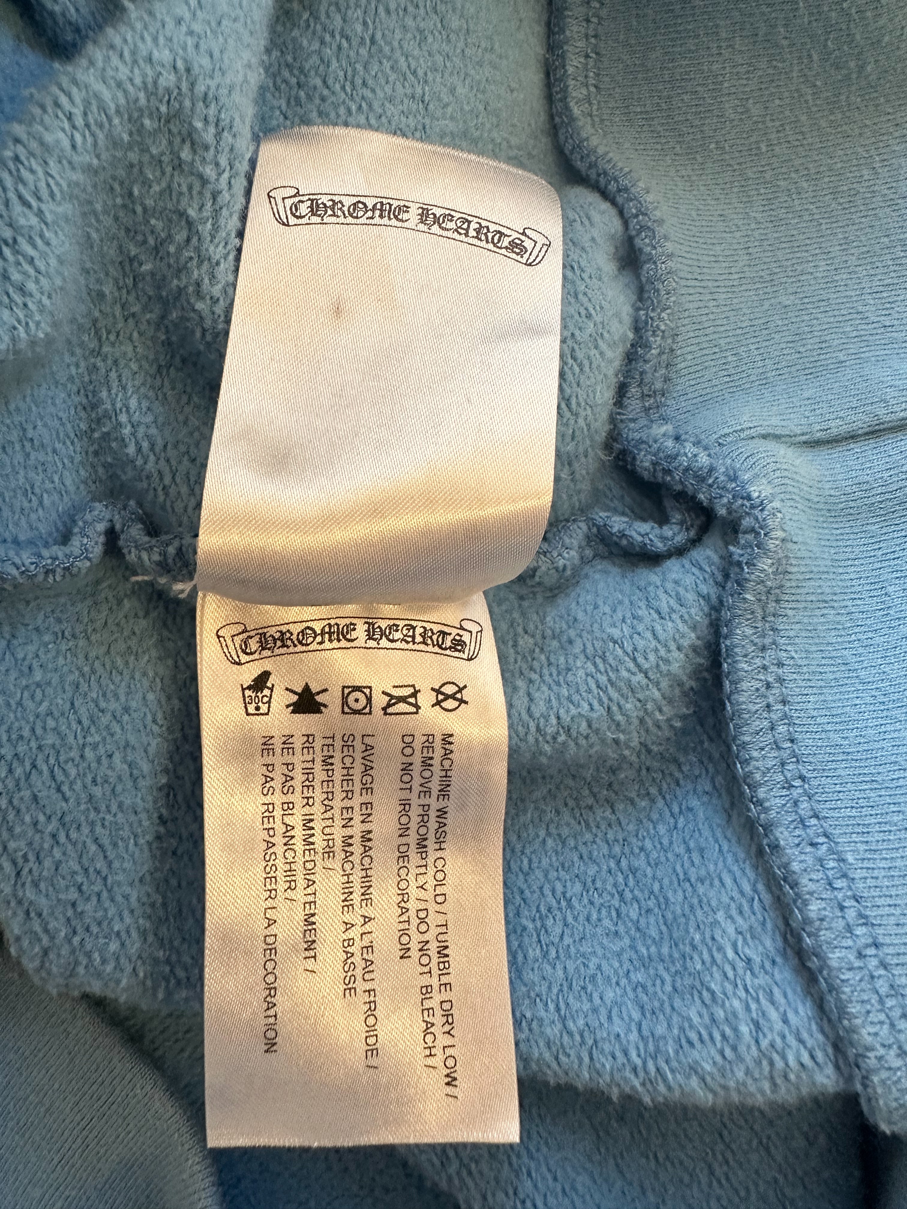 Chrome Hearts Blue Miami Exclusive Hoodie for Women - Stylish & Comfortable Streetwear for Casual Outings & Fashion Lovers