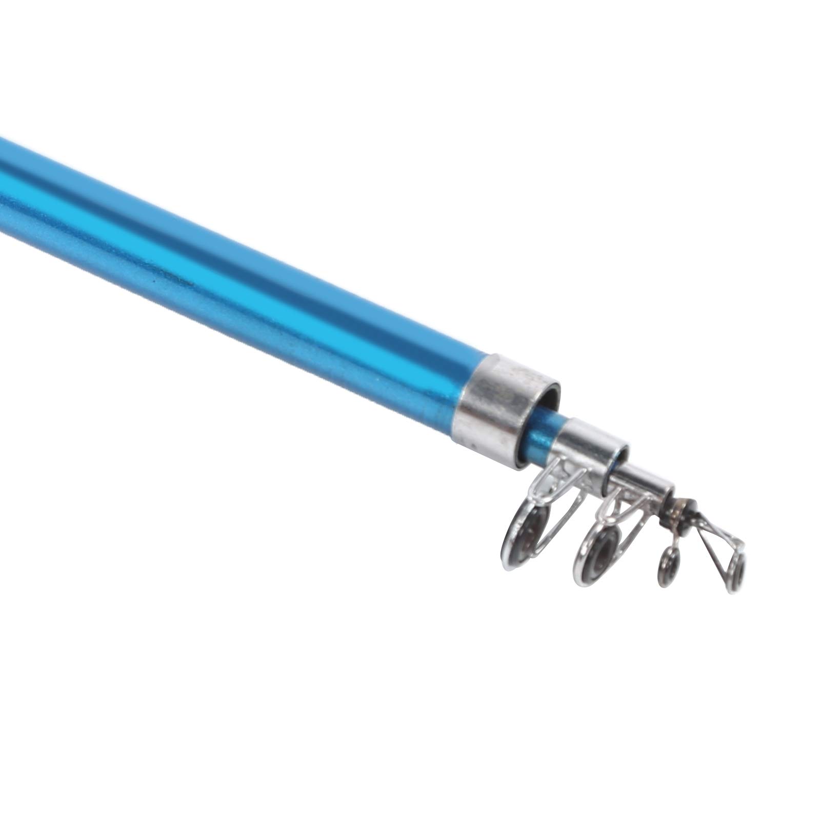 Telescopic Fishing Rod - Lightweight Portable Fishing Pole for Ocean, River, Lake & Reservoir Fishing | Saltwater & Freshwater Use | Great for Travel, Camping & Outdoor Adventures
