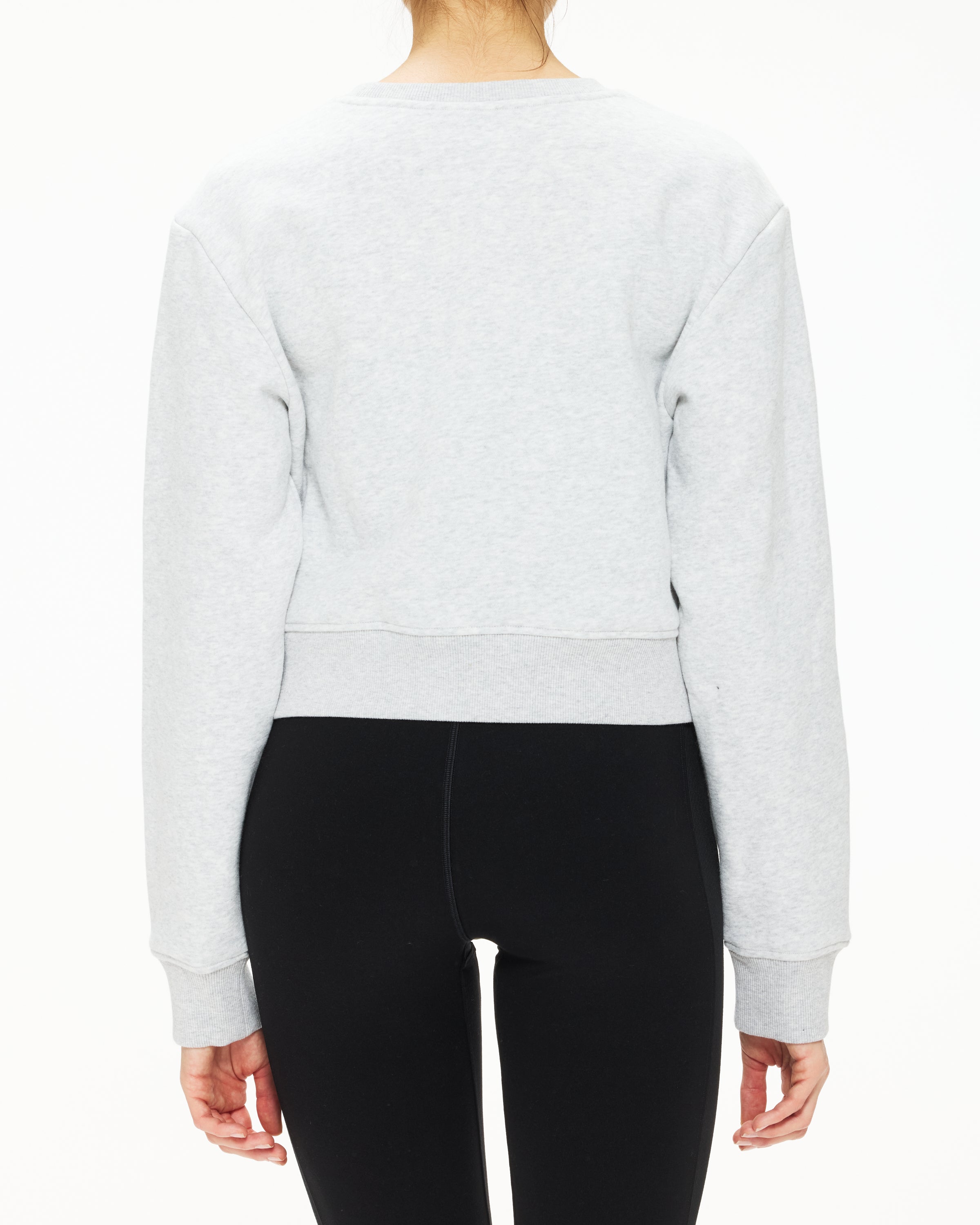 Equinox Women's Cropped Crewneck Sweatshirt - Soft Casual Long Sleeve T-Shirt for Women | Perfect for Gym, Yoga, Running & Everyday Wear