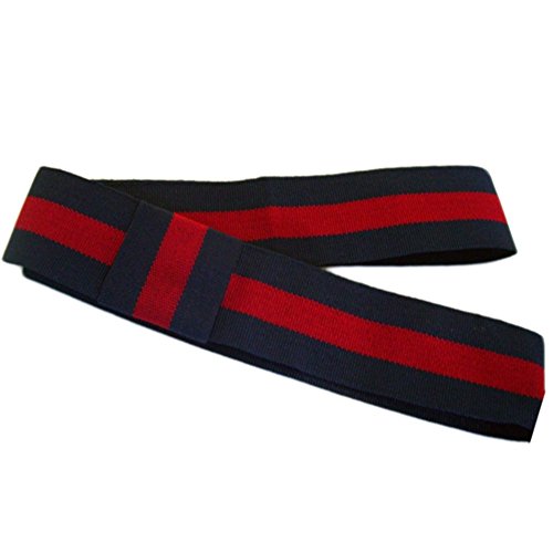 Dark Blue and Red