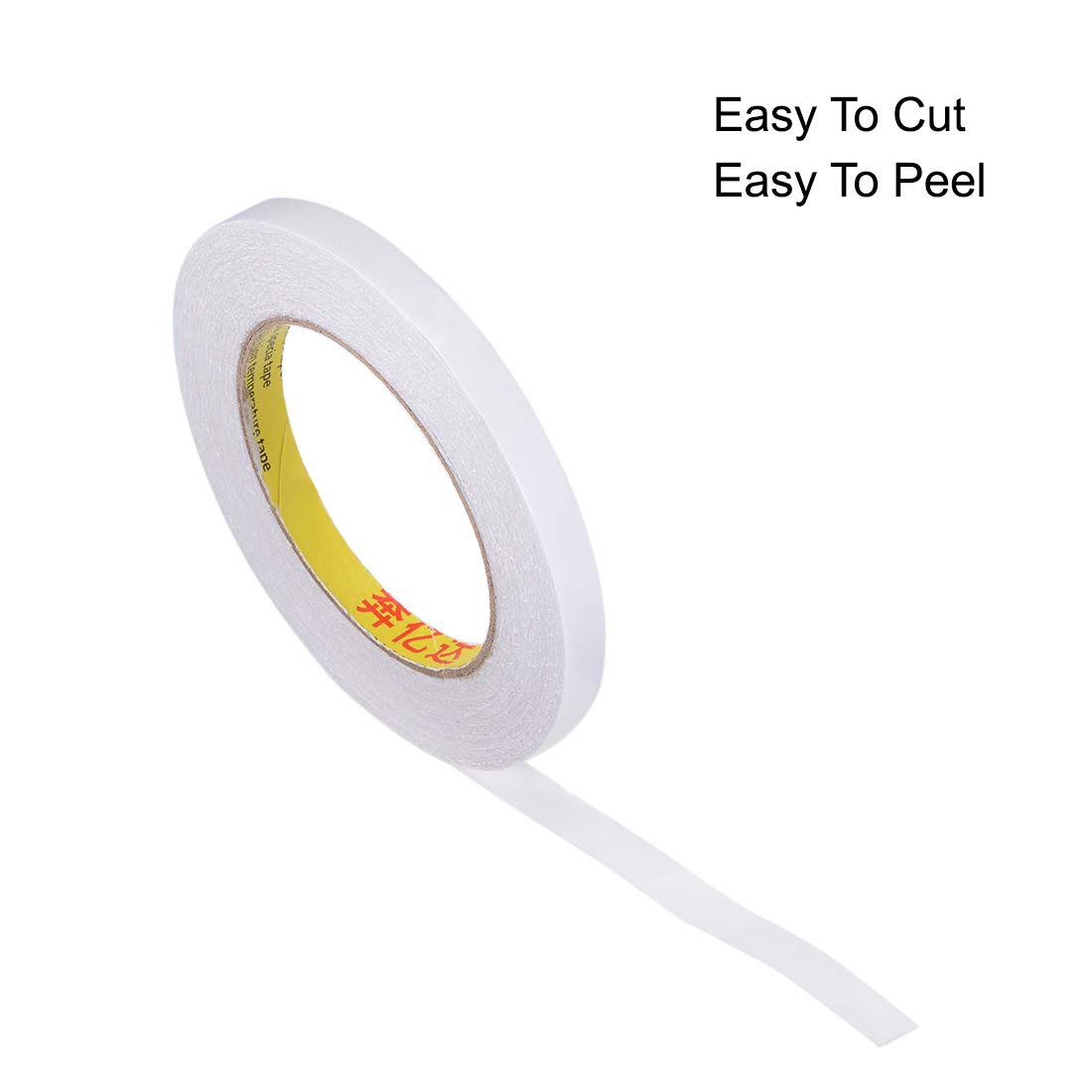 uxcell Double Sided Cloth Tape 66ft x 0.4in for Hardwood Floors & Carpets - Home Repair