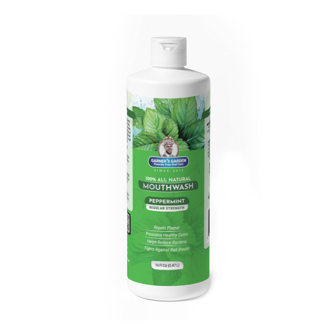Natural Mouthwash with H2O2 | Antibacterial & Fluoride-Free Oral Rinse for Fresh Breath & Gum Health | Perfect for Daily Use, Travel & Post-Dental Care