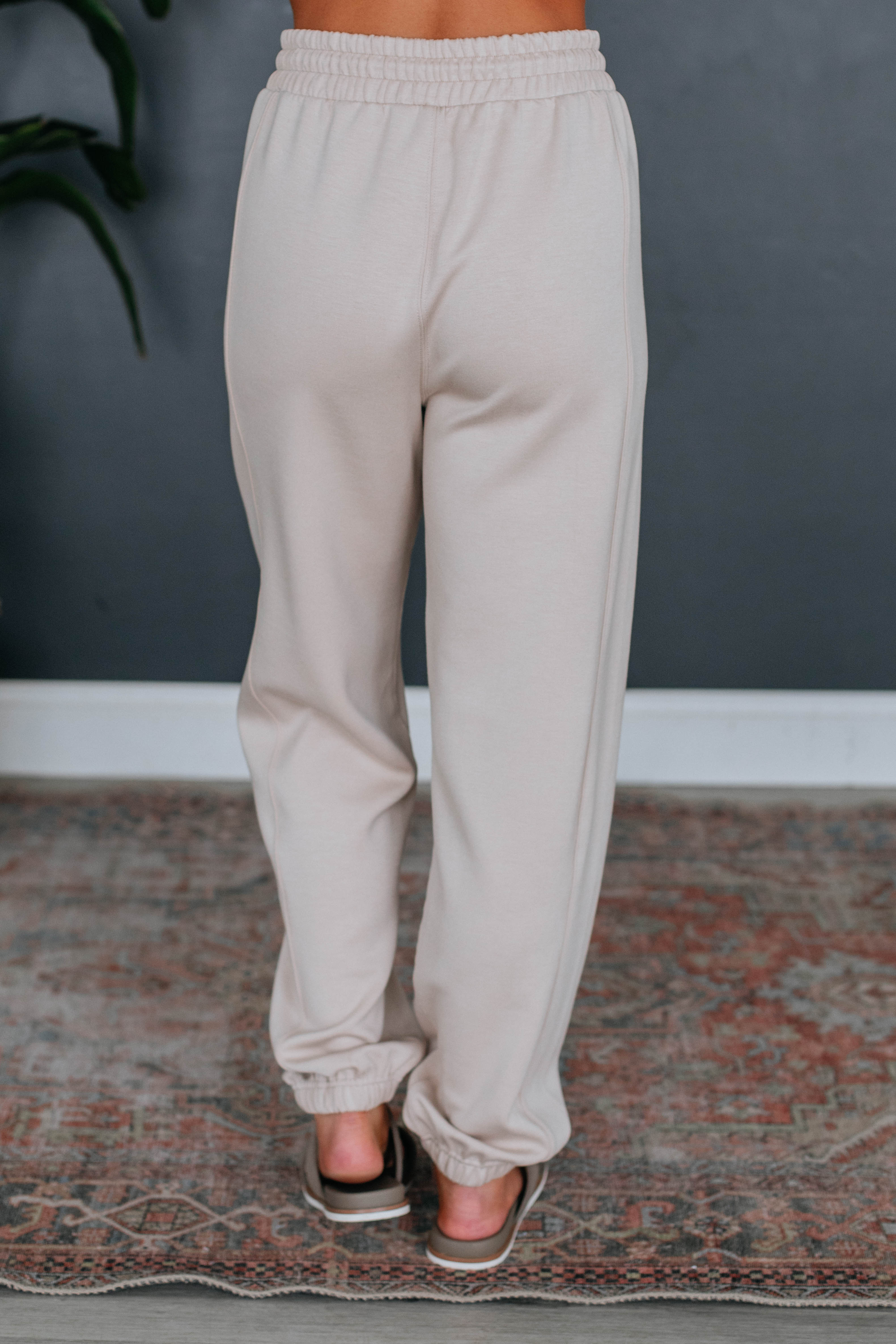 Corwin Lounge Joggers for Women - Soft Natural Cotton Comfort Pants - Perfect for Yoga, Running Errands & Relaxing at Home