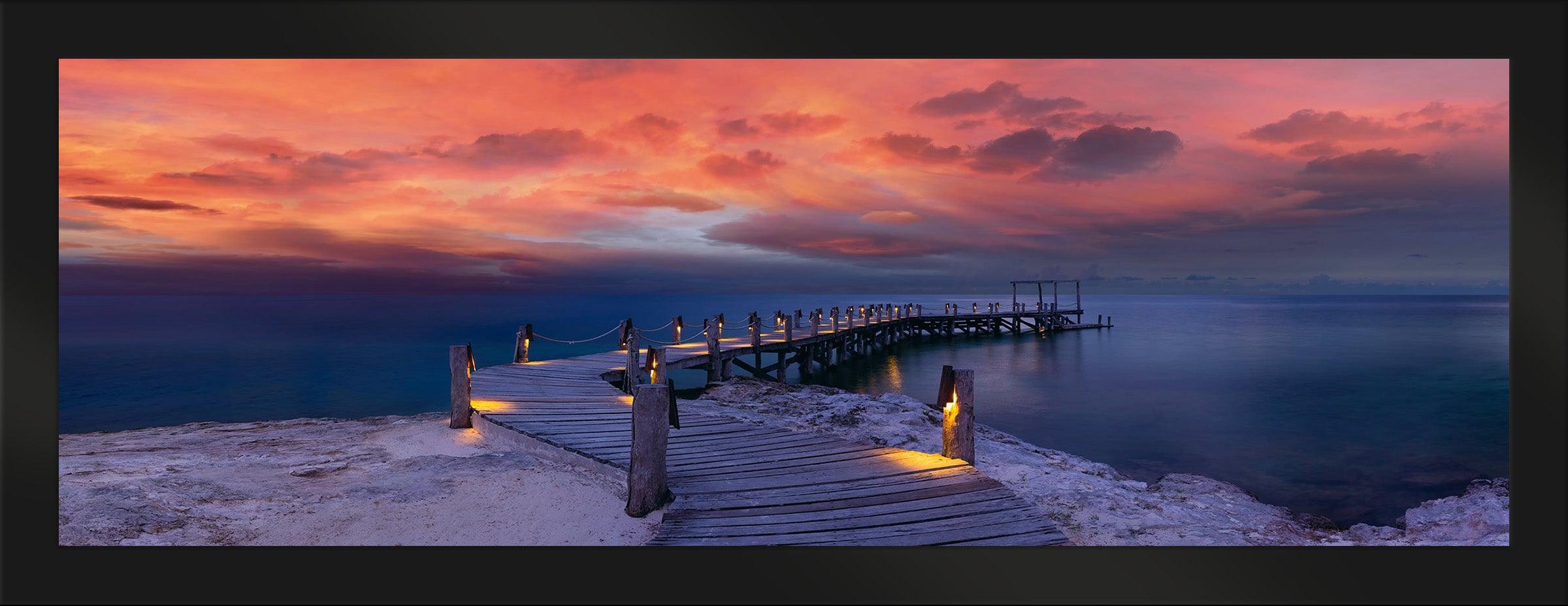 Enchanted Jetty - Premium Handcrafted Wooden Dock for Lakes & Ponds | Perfect for Fishing, Relaxing & Waterfront Decoration