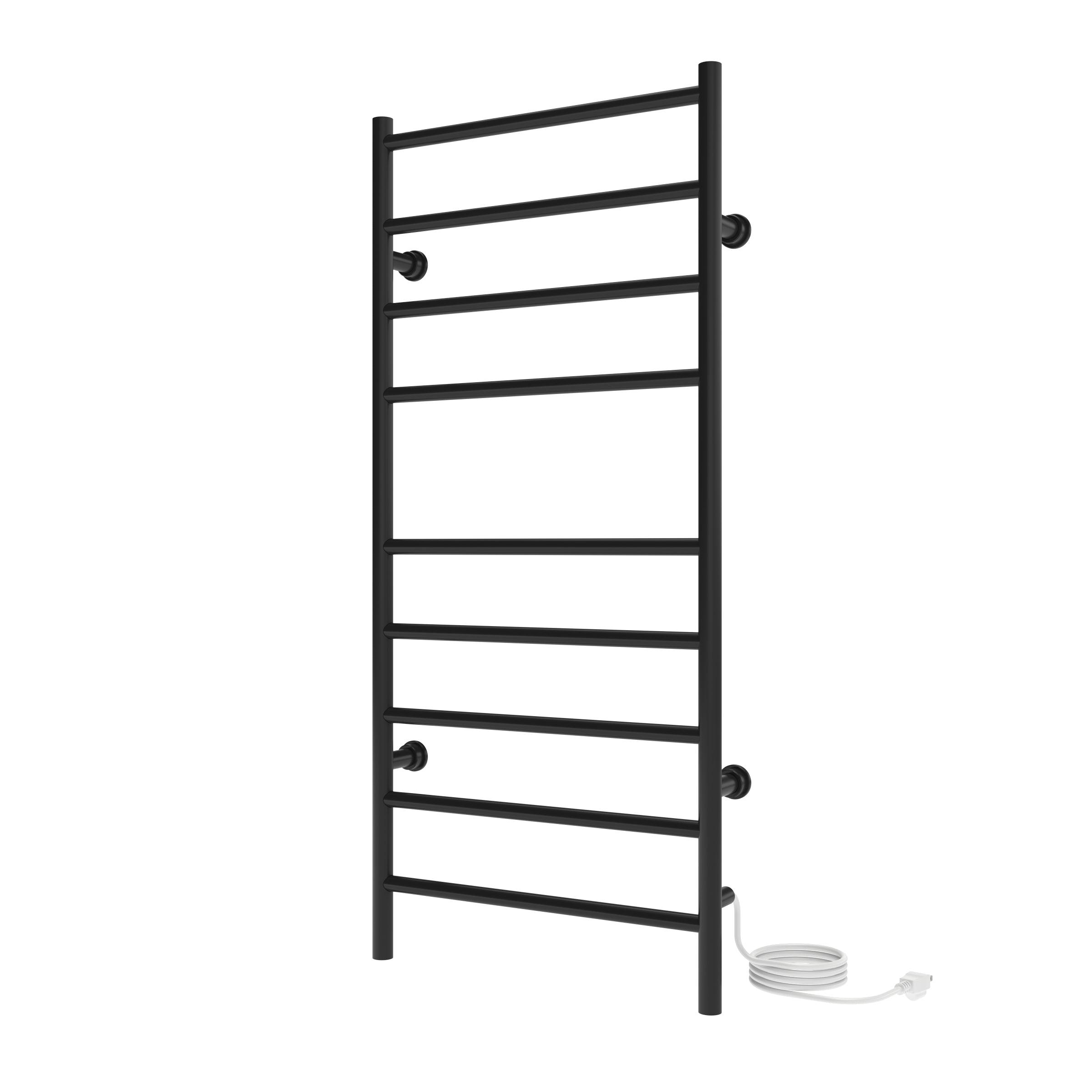 Kontour Linear Plug-In or Hardwired Towel Warmer - 18W x 40H - Bathroom Luxury Heated Towel Rack for Spa, Hotel & Home Use