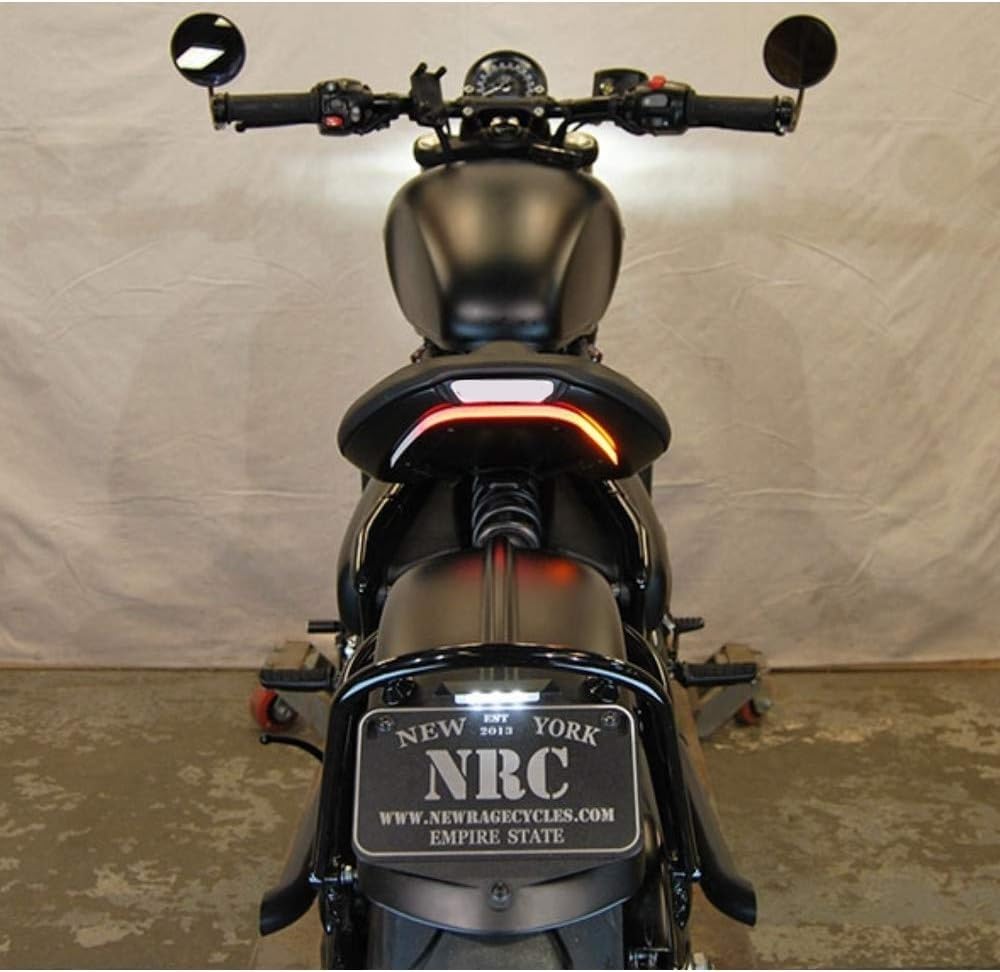 New Rage Cycles LED Tail Light for Triumph Bobber - High Visibility Brake Light, Easy Installation - Perfect for Night Riding & Custom Motorcycle Builds