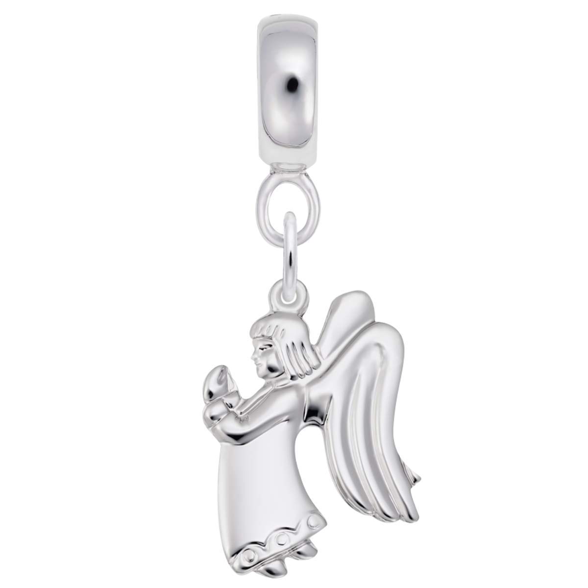 Angel Charm Dangle Beads for Jewelry Making - DIY Bracelet & Necklace Charms - Perfect for Handmade Gifts, Party Favors, and Boho Style Accessories