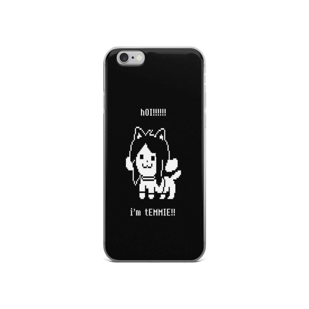 Premium Clear Shockproof iPhone 6/6s Case - Anti-Scratch Temmie Undertale Design Protective Cover | Perfect for Daily Use, Gaming Fans & Undertale Lovers