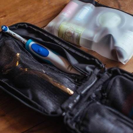 Water-Resistant Hanging Travel Toiletry Bag for Men & Women - Compact Dopp Kit Organizer with Multiple Pockets (Black, Plus Size) - Perfect for Camping, Gym, Business Trips & Airplane Travel