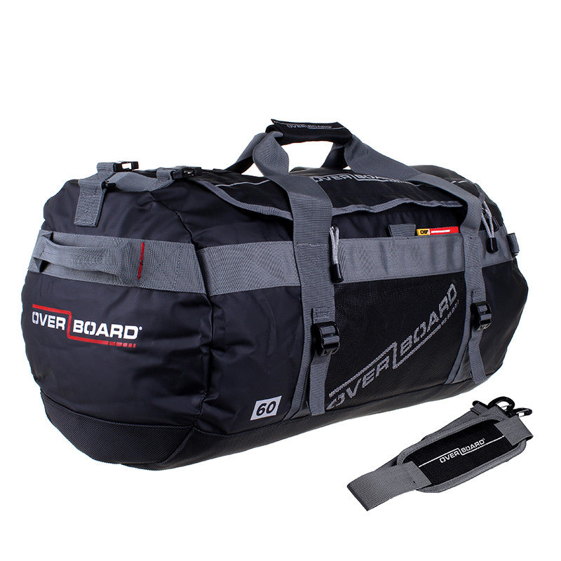 Overboard Adventure Waterproof Duffel Bag 60L - Heavy Duty Travel Gear for Camping, Hiking & Water Sports | Durable Dry Bag for Kayaking, Boating & Beach Trips