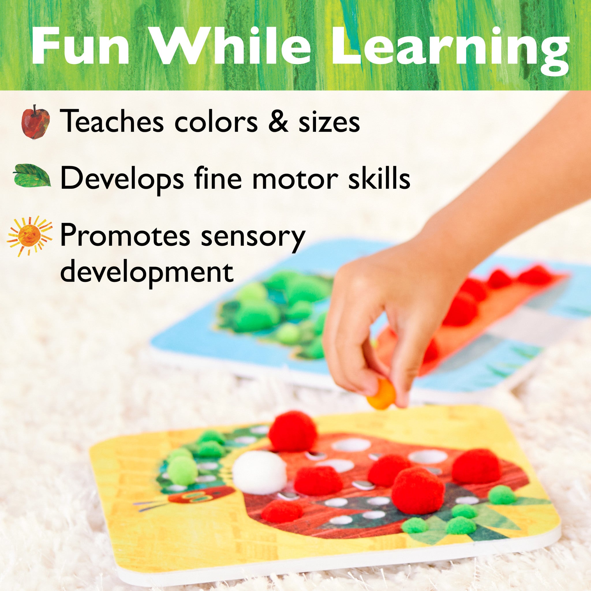 The Very Hungry Caterpillar Craft Kit for Kids - DIY Storybook Art Activity Set #6376000 | Perfect for Birthday Gifts & Classroom Projects