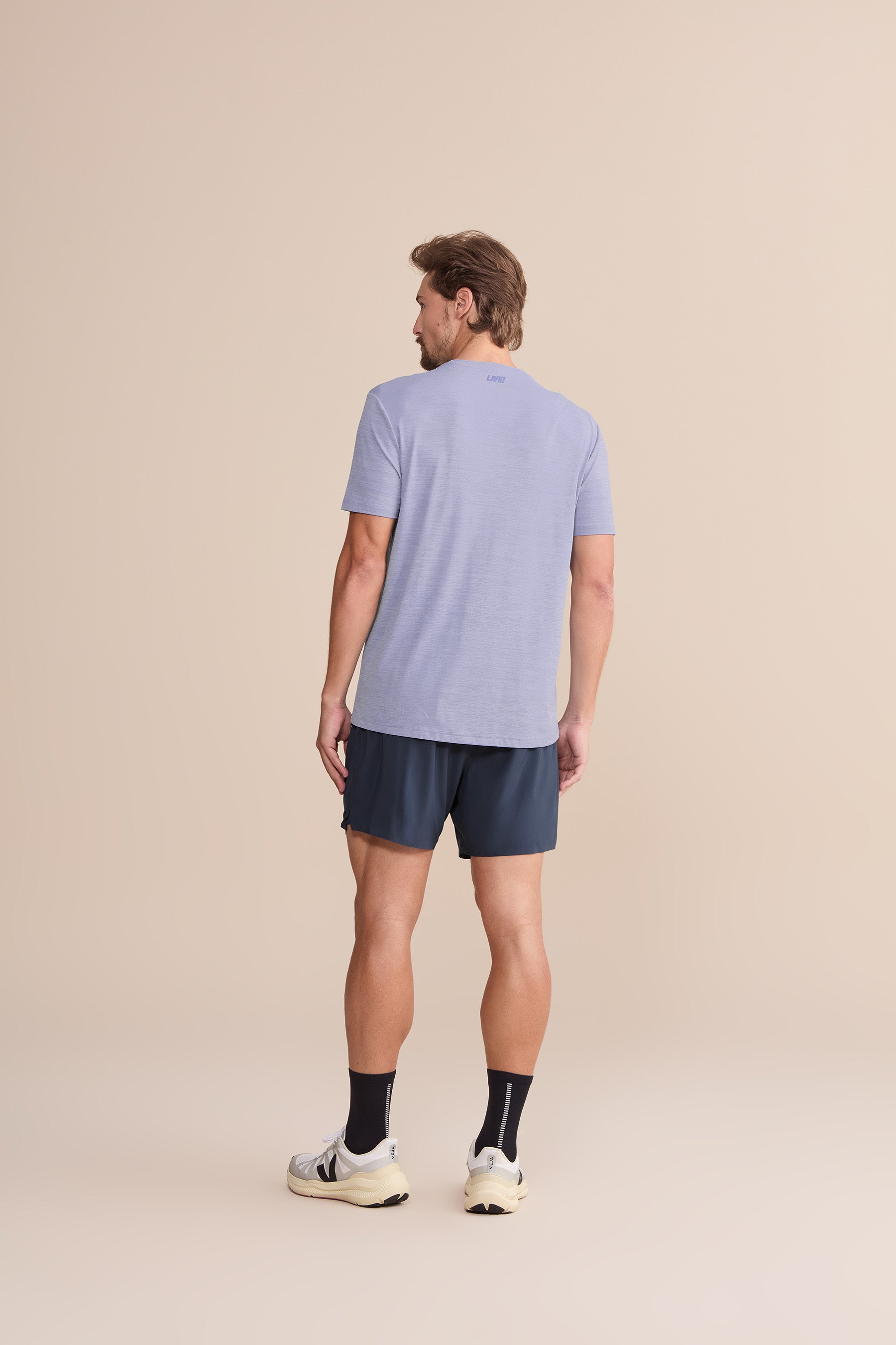 Men's Comfortable Fitted Skin T-Shirt - Soft Cotton Stretch Tee for Casual Wear, Gym & Everyday Use