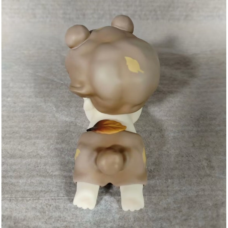 DIMOO Lay Down Bear Limited Edition Collectible Figure - Cute Plush Toy for Home Decor, Gift, and Display