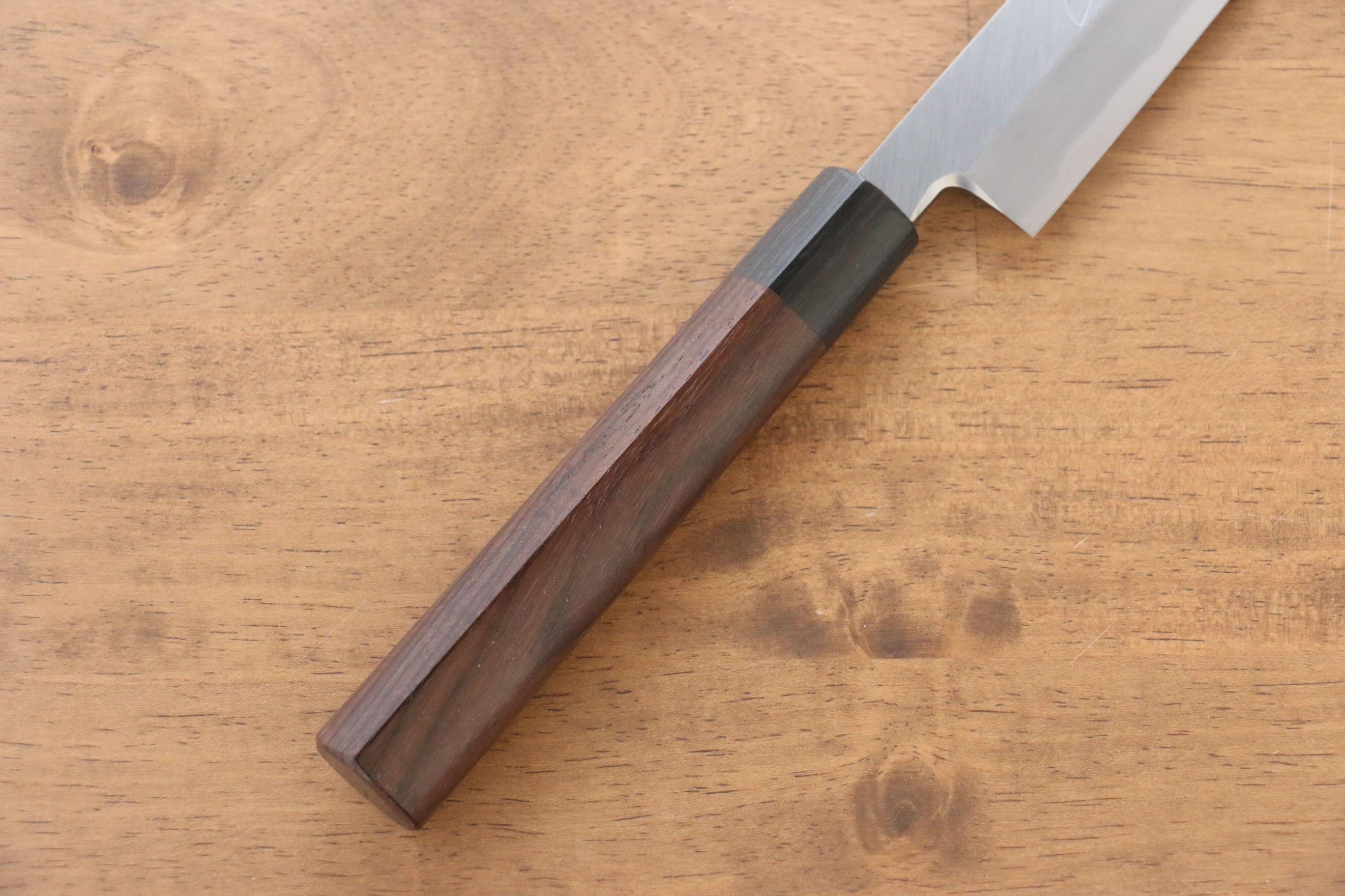 Premium Jikko White Steel No.2 Sakimaru Yanagiba 270mm - Japanese Sushi Knife with Ebony Handle - Perfect for Sushi Chefs & Professional Kitchen Use