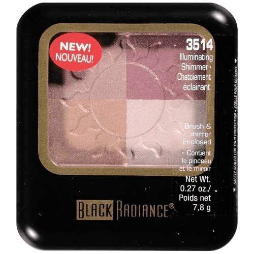 Black Radiance 3514 Summer Shimmer Mosaic Bronzer - Multi-Use Face & Body Powder for Sun-Kissed Glow | Perfect for Summer Makeup, Contouring & Highlighting