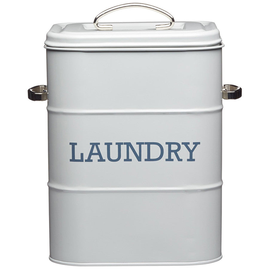 Laundry Storage Tin with Various Colors - Perfect for Organizing Clothes, Toys & Household Items in Bedroom, Bathroom or Laundry Room