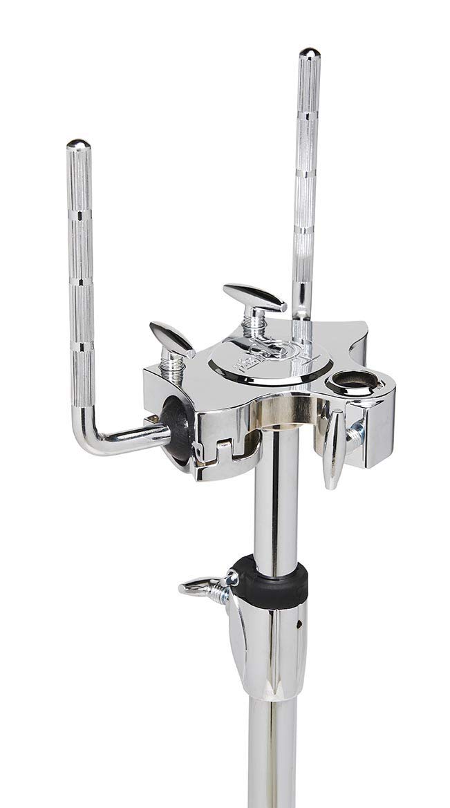 Gretsch Drums Heavyweight G5 Double Tom Stand (GRG5TS) - Chrome Finish | Professional Drum Hardware for Live Performances & Studio Recording