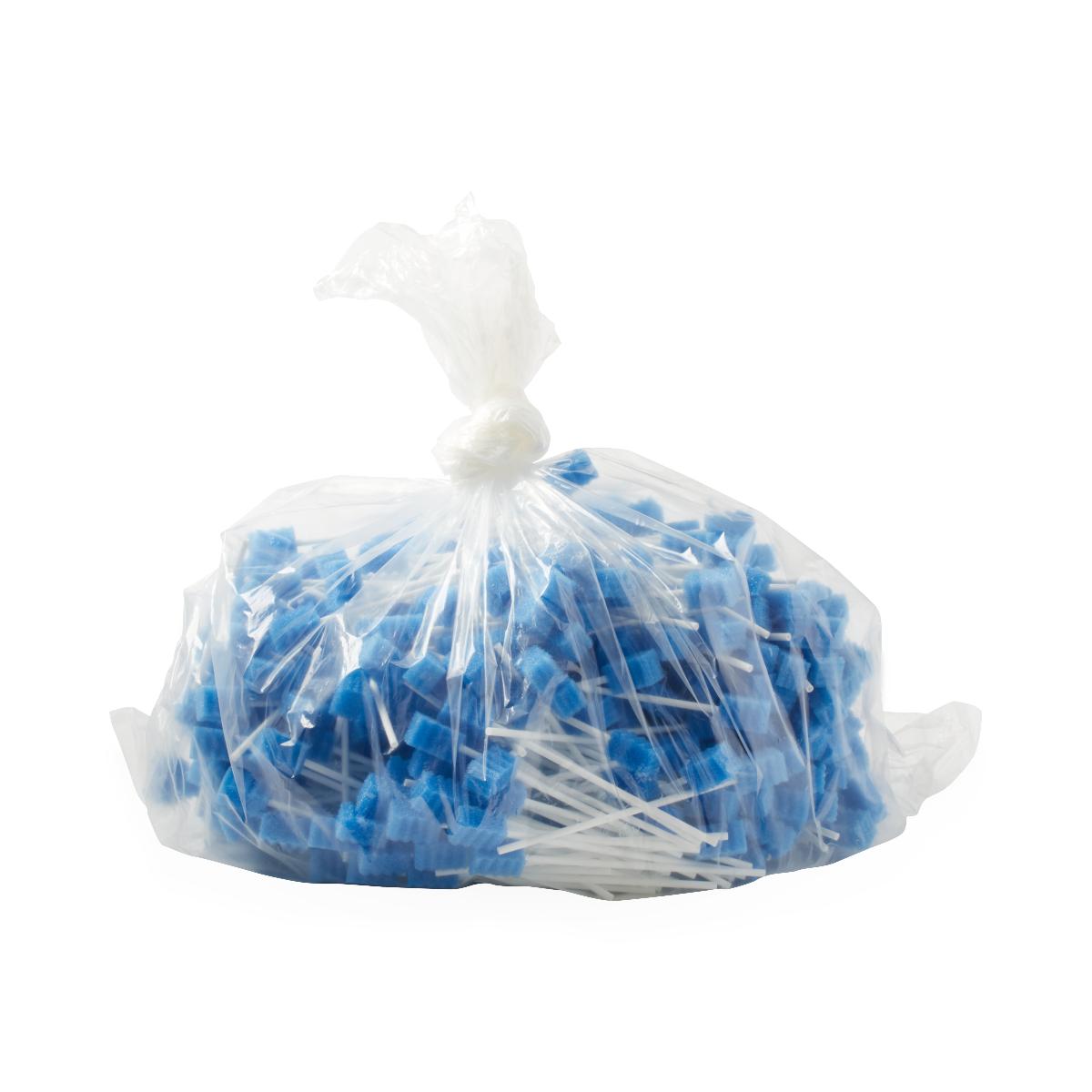 Disposable Oral Swabs for Dental Care - Soft Untreated Cotton Swabs for Oral Hygiene, Wound Care & Post-Surgery Use - Dentips Brand (100-Pack) - Perfect for Hospitals, Clinics & Home Care