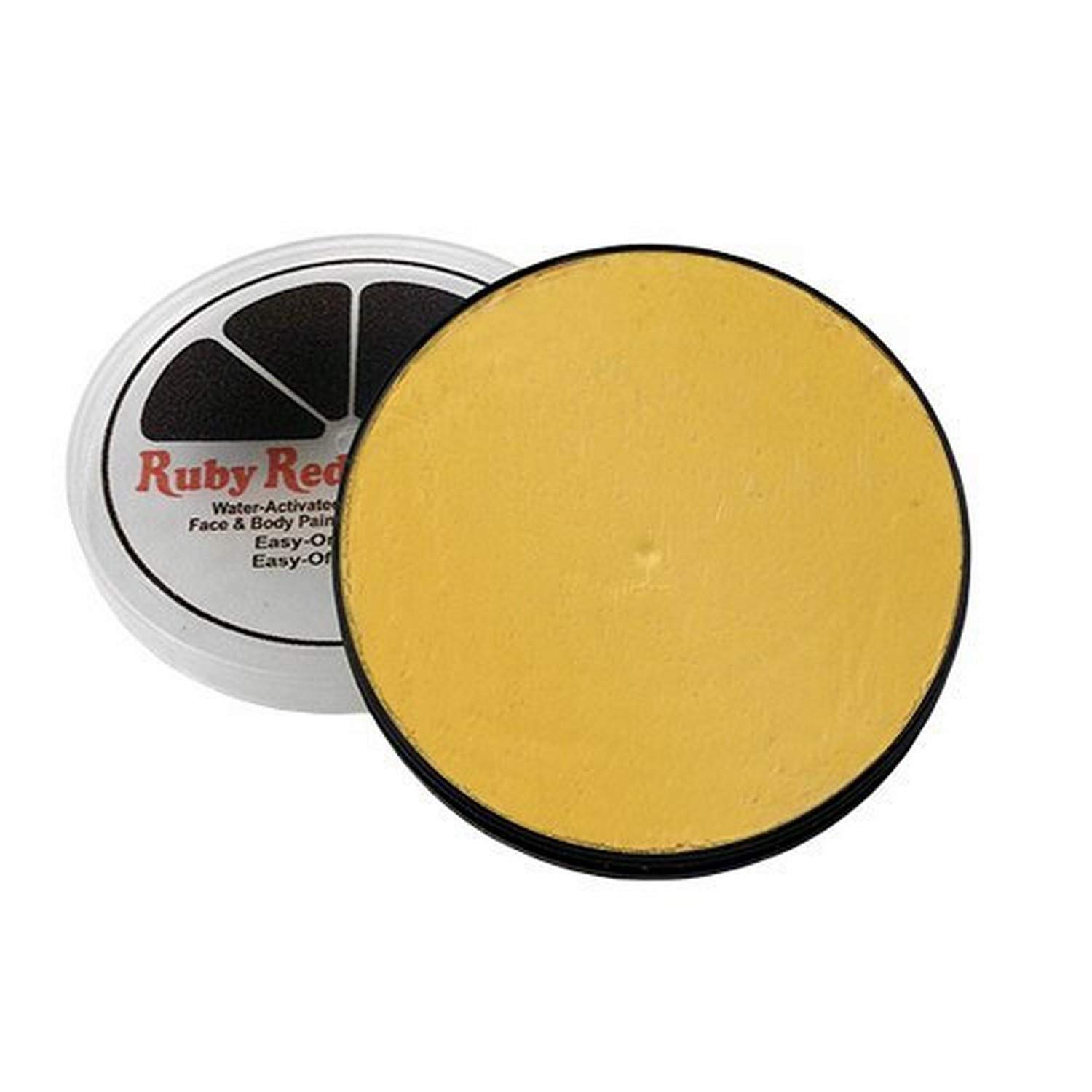 Ruby Red Metallic Gold Face Paint - 18 ML (0.6 oz) | Professional Water-Based Makeup for Halloween, Cosplay & Theater | Long-Lasting, Non-Toxic & Easy to Apply