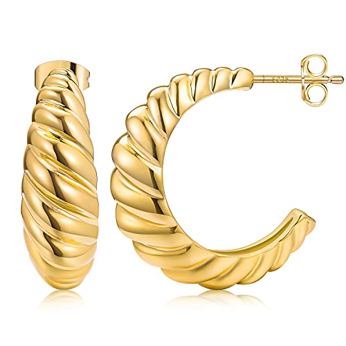 Croissant earrings