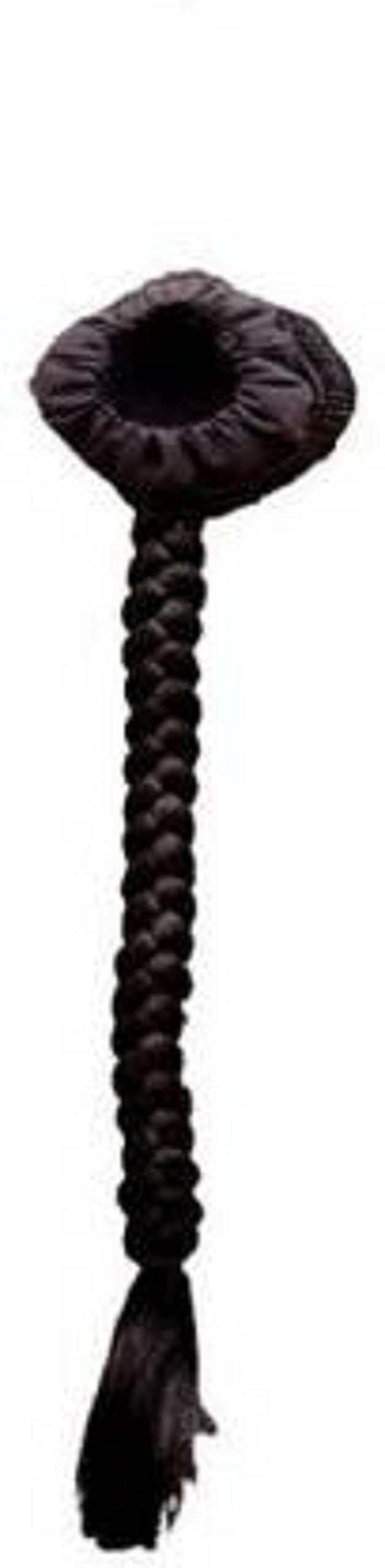 Stylish Sarpa Designer Stone Juda Choti - Synthetic Hair Extension for Bridal & Wedding Hairstyles | Long Hairpiece for Special Occasions & Festive Events