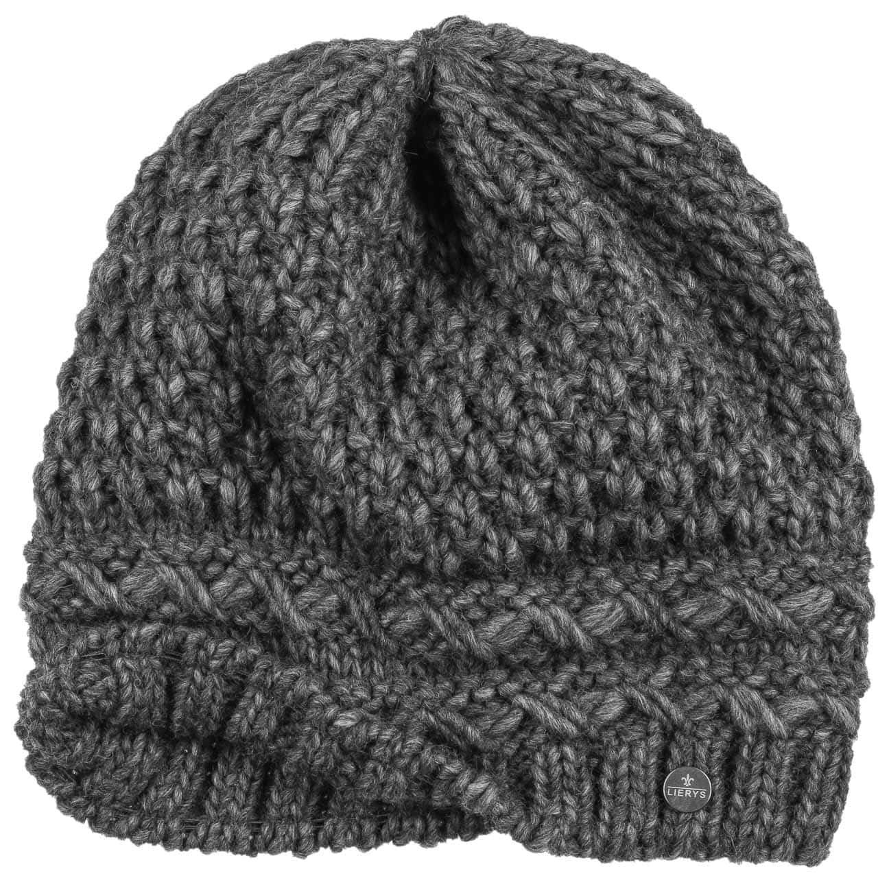 Lierys Pinea Beanie Hat for Women - Soft Winter Knit Hat Made in Germany - Warm & Stylish for Outdoor Activities, Skiing, and Casual Wear