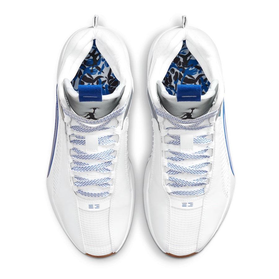 Air Jordan 35 Sisterhood Basketball Shoes - White/Black/Hyper Royal Gum for Women | Perfect for Court Performance & Casual Streetwear