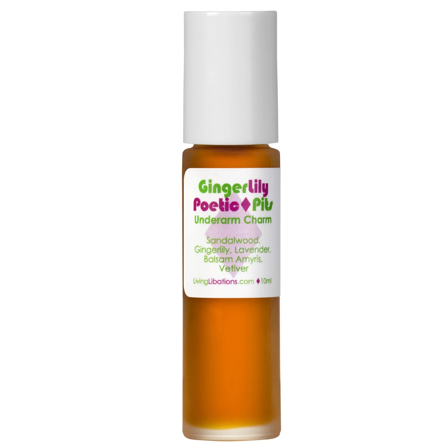 GingerLily Poetic Pits Natural Deodorant for Women & Men - Organic & Aluminum-Free Underarm Care for Sensitive Skin - Perfect for Gym, Work & Daily Freshness