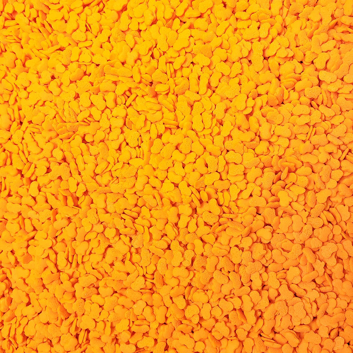 Orange Pumpkin Shaped Cupcake Sprinkles - 4oz Bulk Candy Decorations for Halloween Baking, Party Desserts & DIY Treats