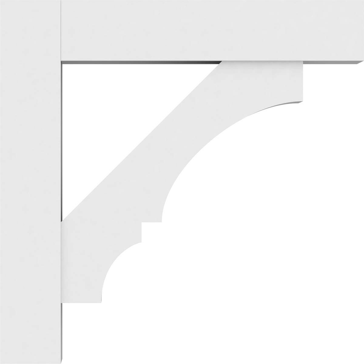 Ekena Millwork BKTP05X30X30BOA05 5