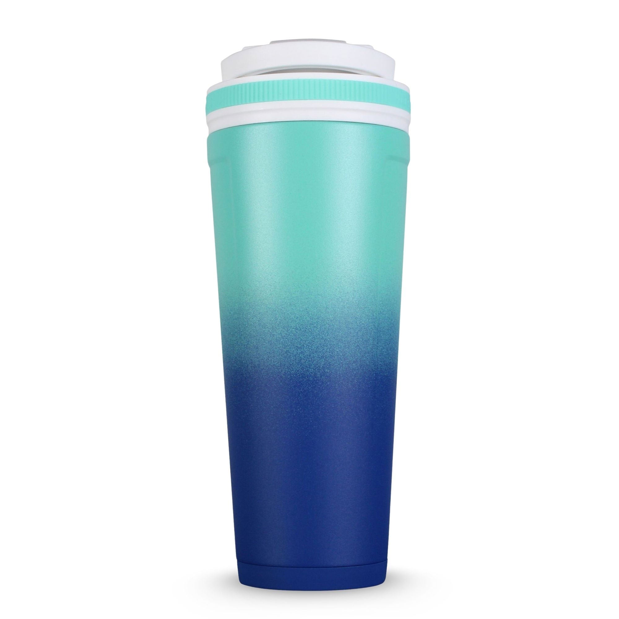Premium Stainless Steel Ice Shaker Bottle - Leakproof Protein Shaker for Gym, Workouts & Travel - BPA-Free Fitness Water Bottle with Mixing Ball - Ideal for Protein Powder, Pre-Workout & Smoothies