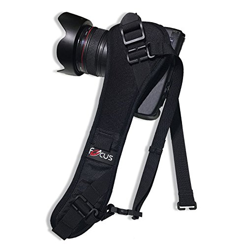 Adjustable Extra Long DSLR Camera Strap - Comfortable Shoulder & Neck Harness for Sony Nikon Canon - Perfect for Travel, Hiking & Photography Sessions