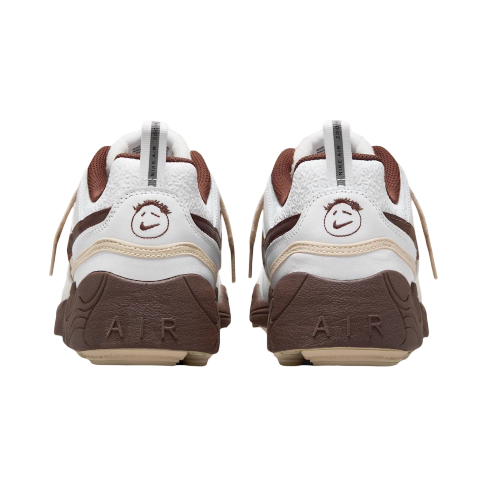 Nike x Travis Scott Zoom Field Jaxx Sneakers - White & Light Chocolate Colorway | Limited Edition Collaboration Shoes for Streetwear & Casual Outfits