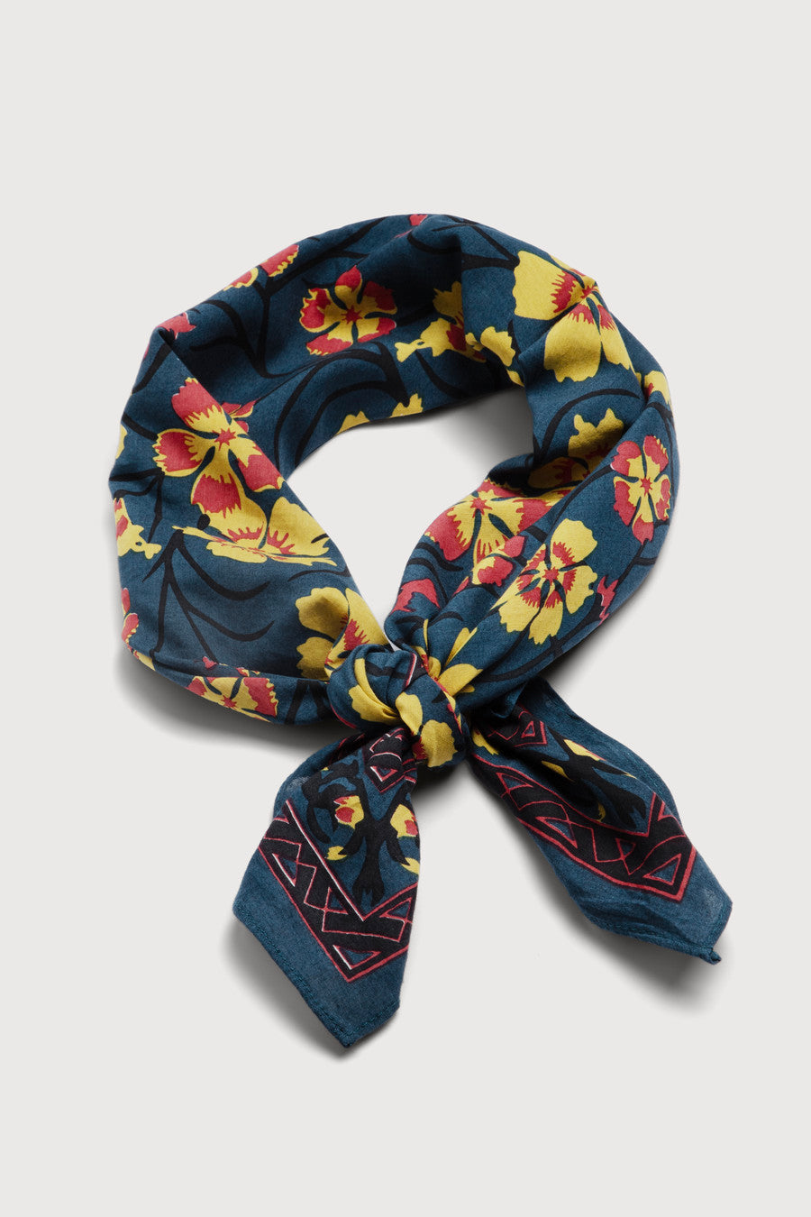 Floral Bandana Scarf - Stylish & Versatile Fashion Accessory for Women, Men - Perfect for Headband, Neck Scarf, Hair Wrap, Face Covering & Outdoor Activities