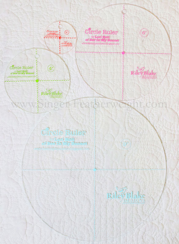 Lori Holt Circle Ruler Set - 2