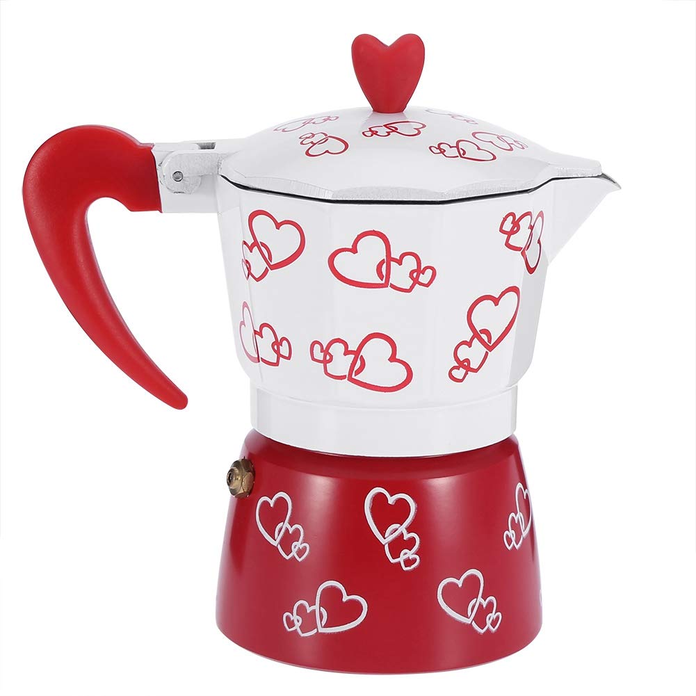 Durable Aluminum Moka Pot - 6 Cup Stovetop Espresso Maker for Home, Kitchen & Coffee Bar | Perfect for Espresso, Latte & Cappuccino | Easy to Use & Clean