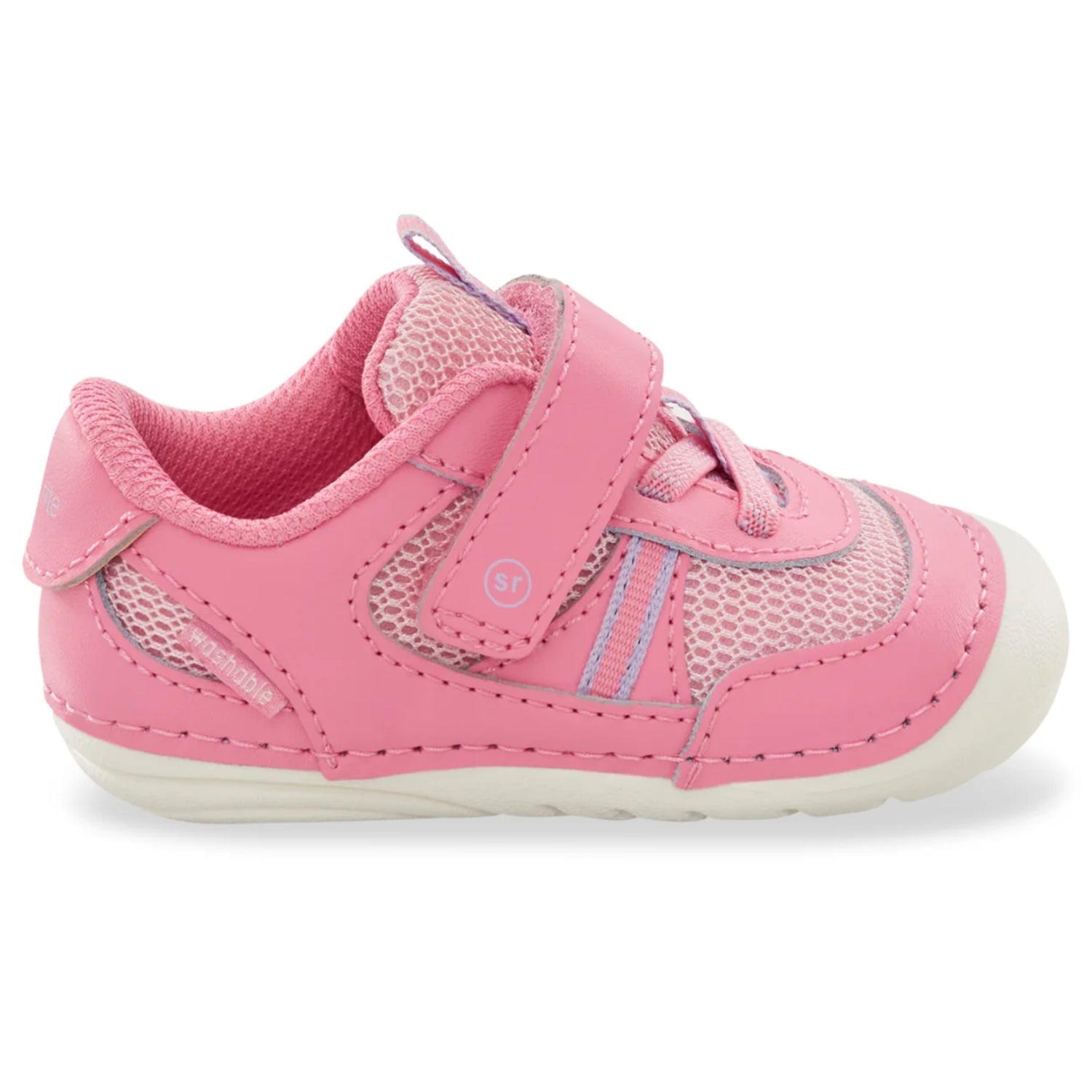 Stride Rite Pink Apollo Soft Motion Toddler Sneakers - Lightweight Walking Shoes for Baby Girls | Perfect for Playtime, Daycare & First Steps