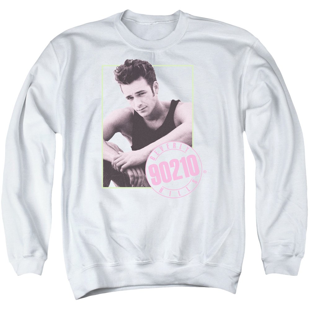 90210 Dylan Unisex Crewneck Sweatshirt for Men & Women | Soft Cotton Pullover Hoodie | Casual Streetwear for Everyday Wear & Lounge Comfort