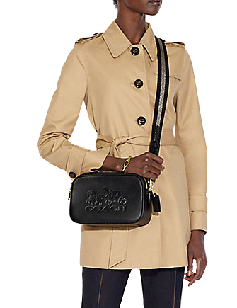 Coach Embossed Horse & Carriage Jessa Crossbody Bag for Women - Stylish Leather Shoulder Purse for Everyday Use, Date Night & Travel Accessories