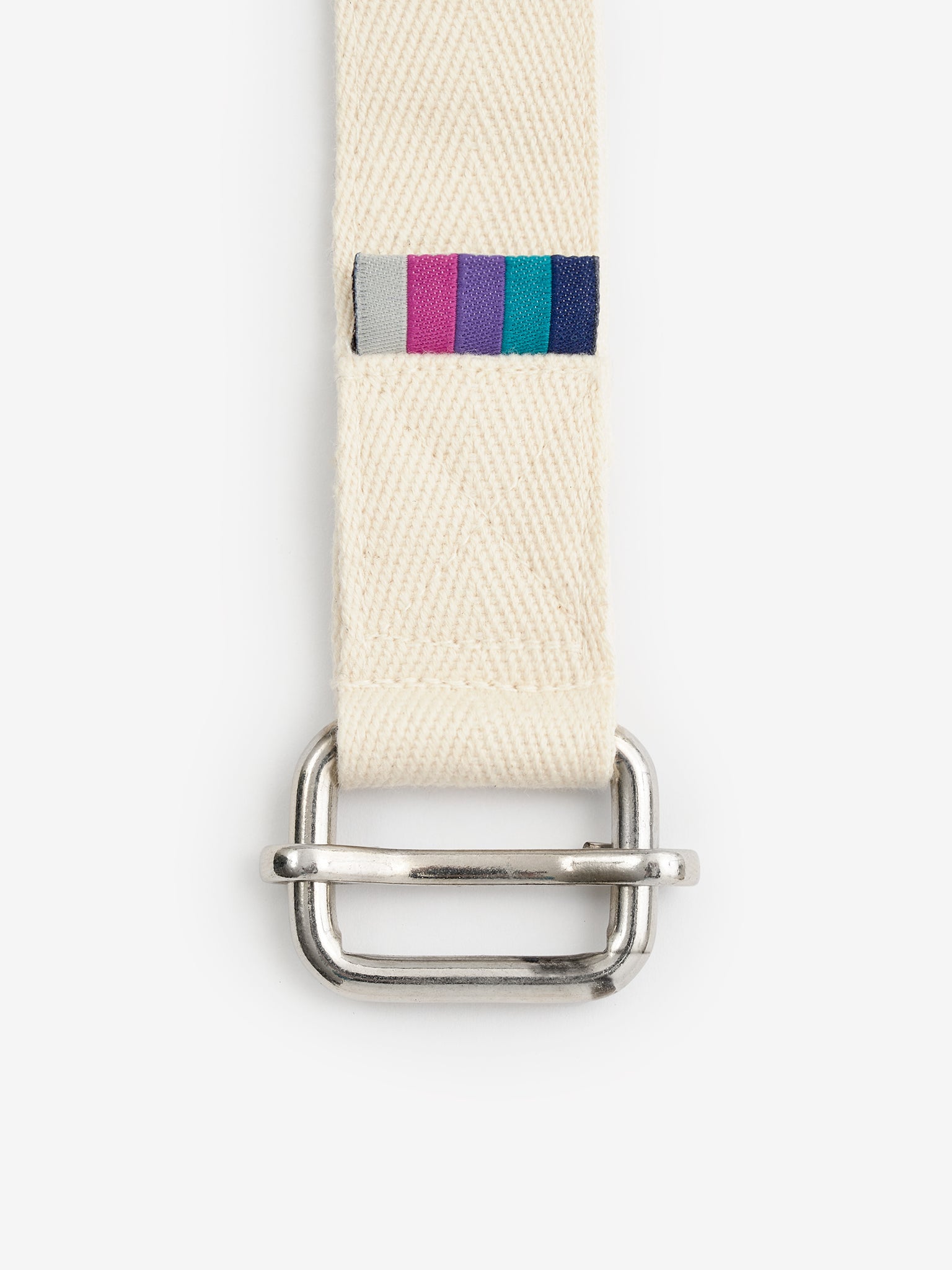 Yogamatters Organic Cotton Classic Yoga Belt 2m - Premium Stretchy Yoga Strap for Flexibility, Stretching & Poses - Perfect for Yoga, Pilates & Fitness Training