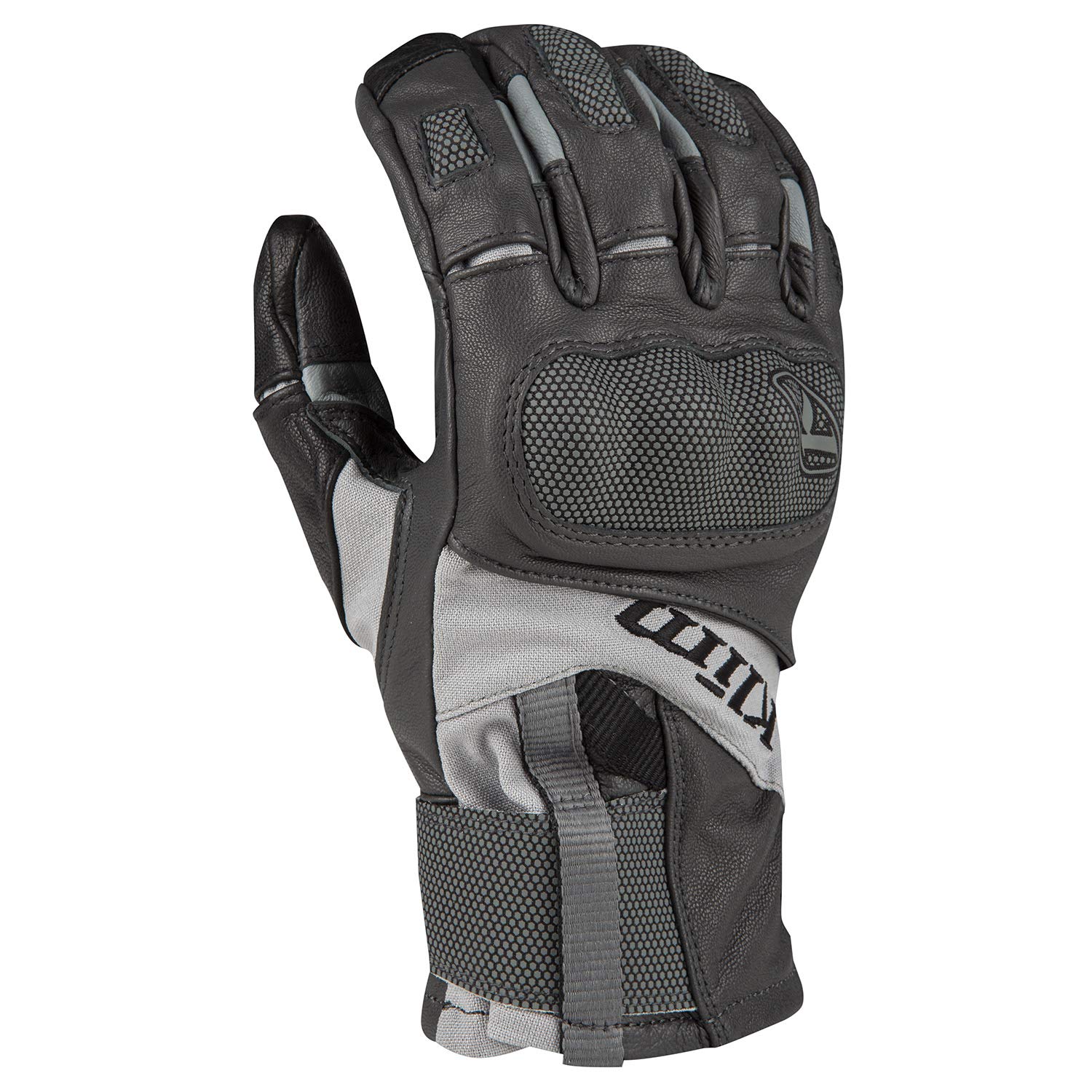KLIM Adventure GTX Short Men's ADV Motorcycle Gloves - Waterproof & Durable Riding Gloves for Off-Road & Street Motorcycling - Perfect for Adventure Touring & Daily Commuting