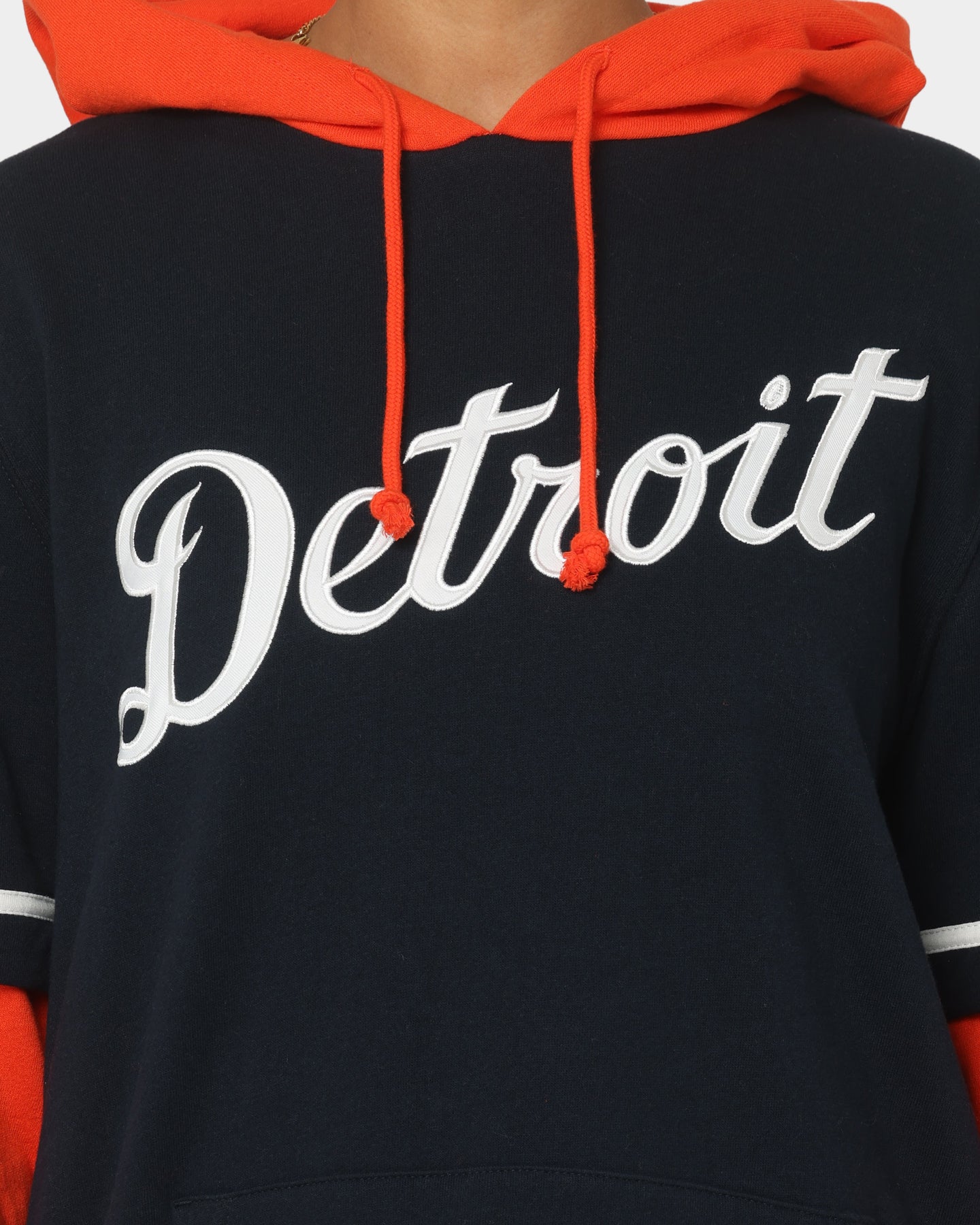 47 Brand Detroit Tigers Shortstop Hoodie - Navy Blue Pullover for Men & Women | Cozy Fall & Winter Wear for Baseball Fans & Casual Outfits