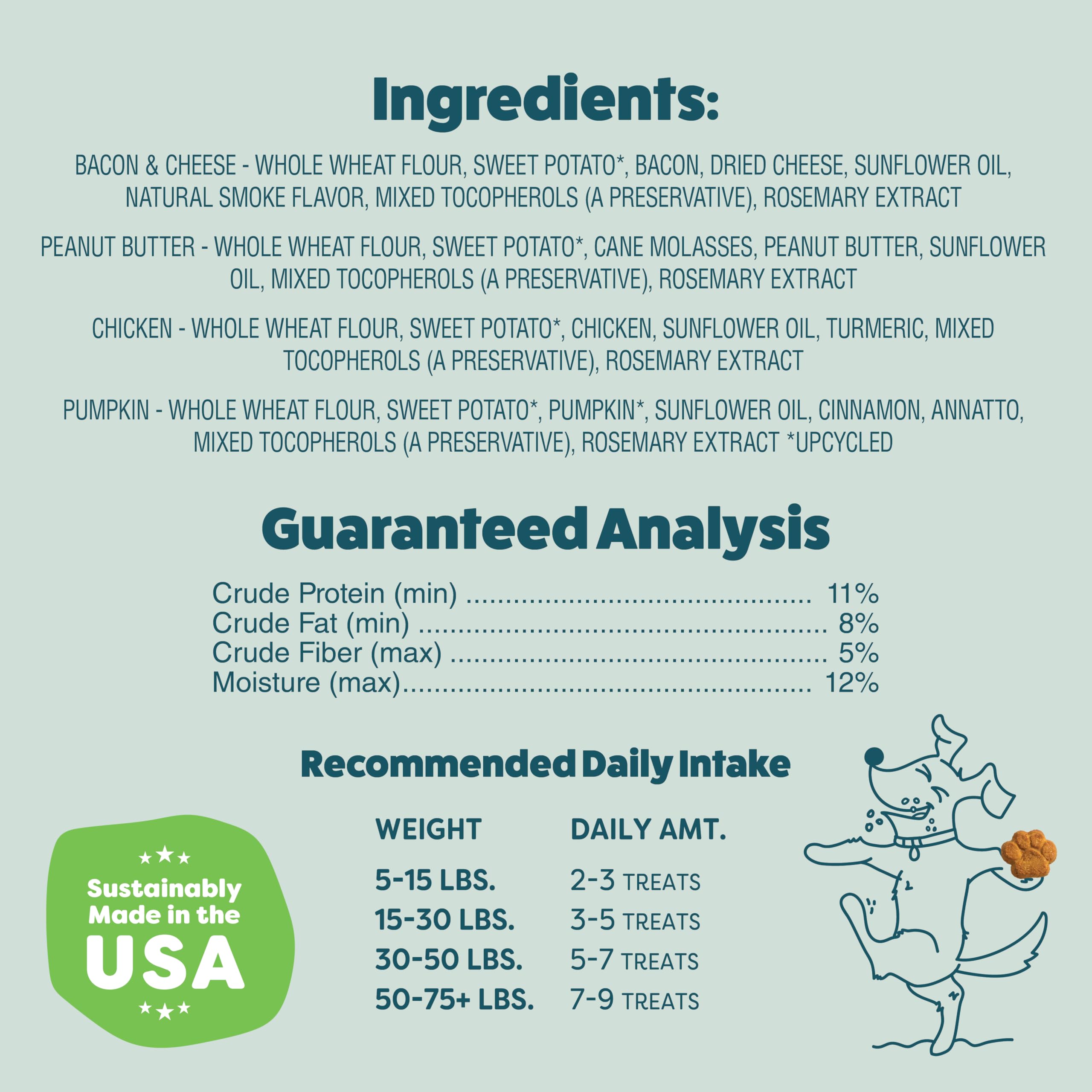 Shameless Pets Crunchy Dog Treats - Party Mix Variety, 10oz | Healthy Natural Dog Biscuits & Cookies for Small, Medium, Large Breeds | Grain-Free, Corn & Soy Free | Made in USA | Perfect for Training Rewards, Birthday Parties & Everyday Snacks