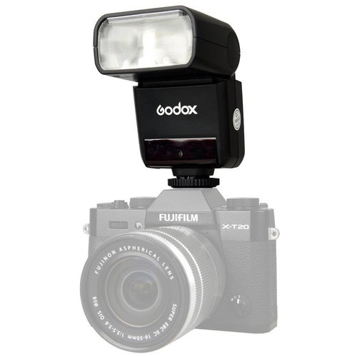 Godox TT350F Mini TTL Speedlite Flash for Fujifilm X-T4/X-T3/X-T30/X-Pro3 - Compact On-Camera Flash with Wireless Control, Ideal for Wedding, Portrait & Event Photography