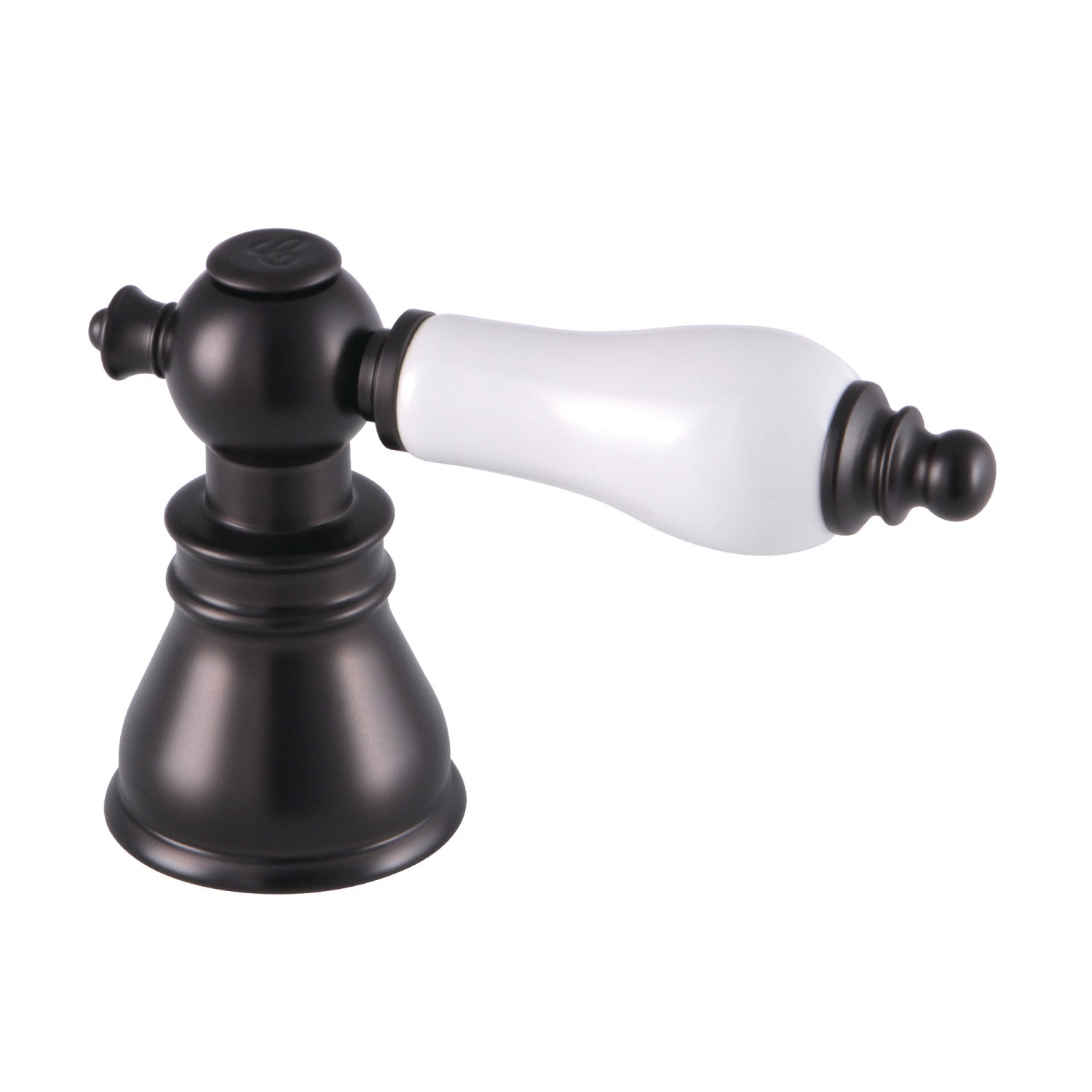 American Patriot FSCH1975APLC Oil Rubbed Bronze Porcelain Lever Handle (Cold Side) - Perfect for Kitchen & Bathroom Faucet Replacement