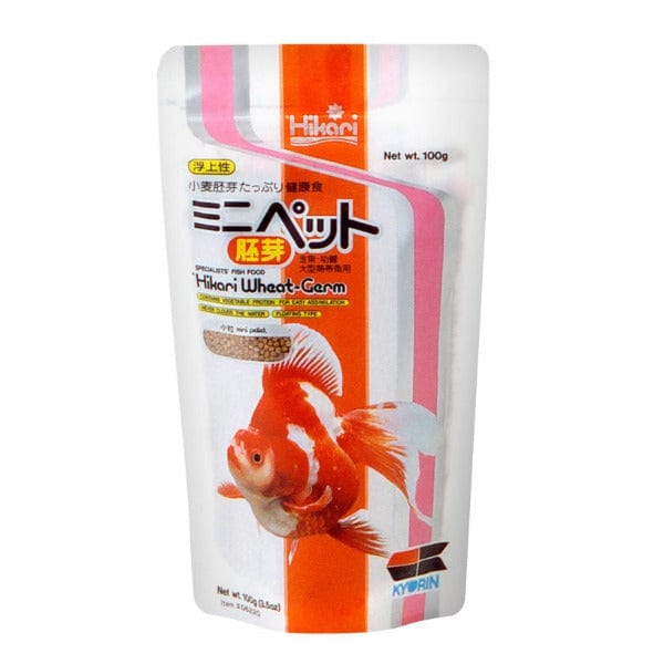 Premium Hikari Koi Wheat Germ Floating Fish Food Pellets - High Protein Diet for Healthy Koi & Goldfish - Ideal for Outdoor Ponds & Water Gardens