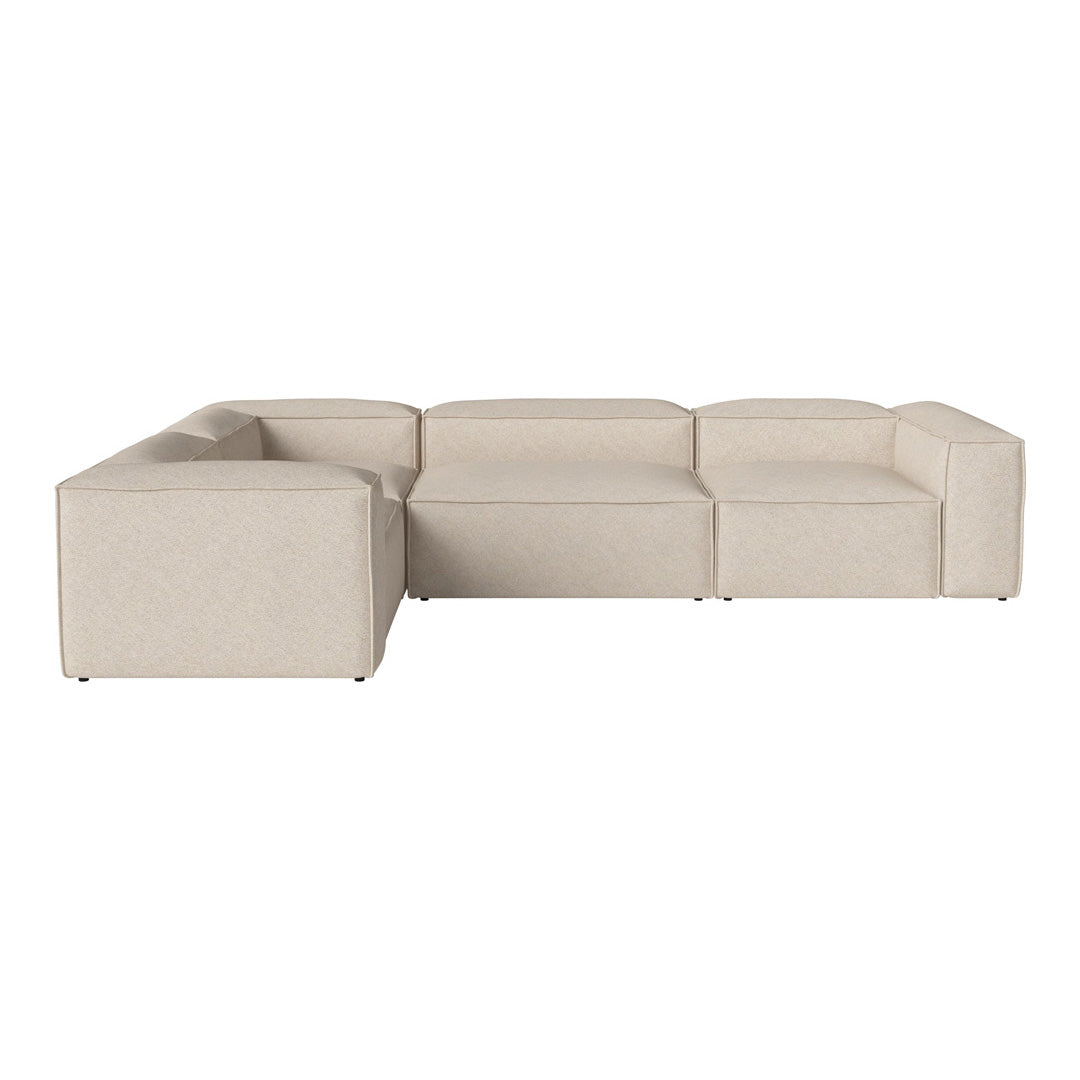 Cosima Corner Sofa - Modern L-Shaped Sectional Couch for Living Room, Home Theater & Lounge Spaces