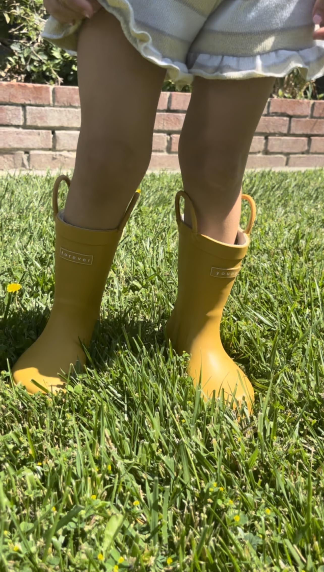 Puddle Buddies Toddler & Kids Rain Boots for Boys & Girls - Waterproof Mud Boots for Toddlers & Children - Perfect for Puddle Jumping, Outdoor Play & Rainy Day Adventures