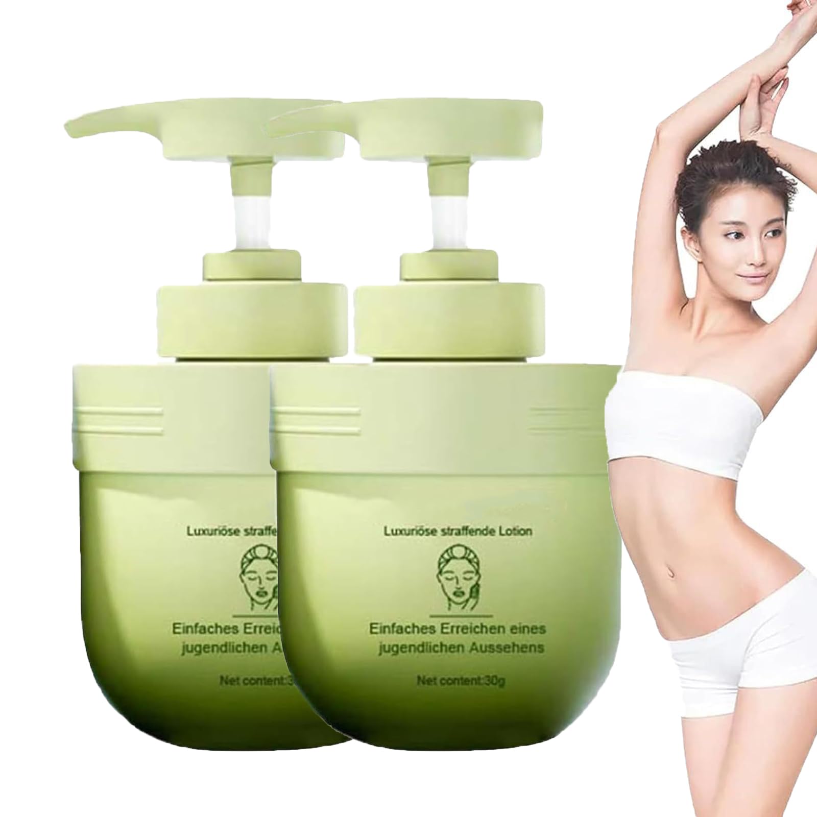 Coolord Luxury Collagen Firming Cream 2-Pack - Anti-Wrinkle Face & Body Moisturizer with Collagen Power for All Skin Types | Day & Night Hydration for Youthful Glow